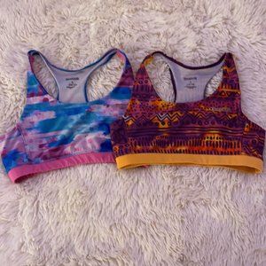 Two Reebok sports bras!!